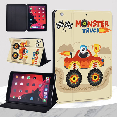 IPad 9th Case 2021 IPad 10.2 7th 8th Generation Case Funda Leather Cartoon Print iPad Mini 1 2 3 / Mini 4 5 / iPad 5th 6th Cover