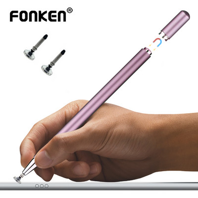 Stilo FONKEN Pen pentru tabletă Stilo capacitiv pentru ecran tactil Stilo pentru desen pentru smartphone, cu stilou de suprafață cu ventoză tactilă conductivă