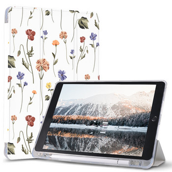 Θήκη σιλικόνης Tropical Flower Bud For Air 4 για iPad Pro 2020 10,5 10,2 ιντσών 8ης γενιάς 7η 12,9 ιντσών Automatic Wake Up Girl