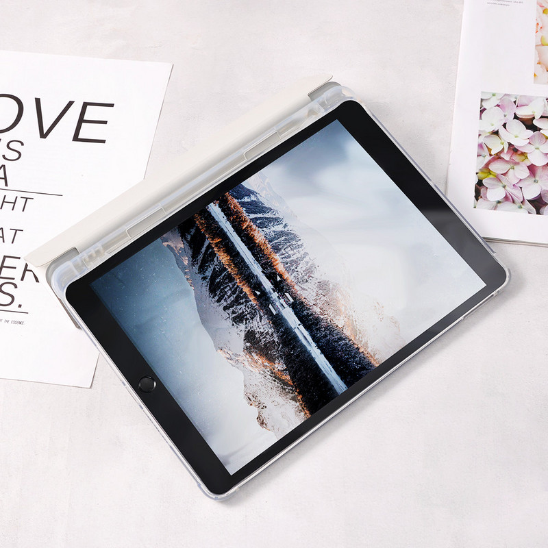 Tropical Flower Bud For Air 4 Silikonska maska za iPad Pro 2020 10.5 10.2 inča 8. generacije 7. 12.9 inča Automatic Wake Up Girl