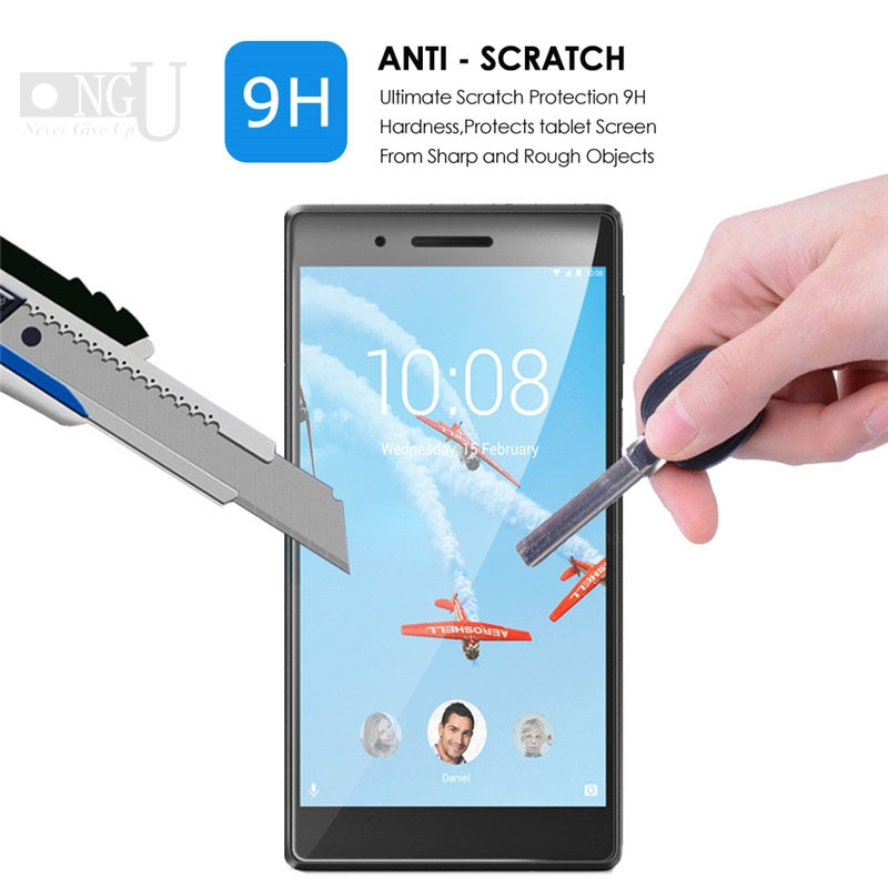 Edzett üveg Lenovo Tab E7 7.0 TB-7104F képernyővédő fólia TB-7104 7104 7,0 hüvelykes táblagép üvegfólia védőburkolatához 9H