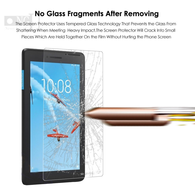 Edzett üveg Lenovo Tab E7 7.0 TB-7104F képernyővédő fólia TB-7104 7104 7,0 hüvelykes táblagép üvegfólia védőburkolatához 9H