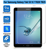 HD edzett üveg Samsung Galaxy Tab S3 T820 T825 9,7 hüvelykes táblagép képernyővédő fólia SM-T820 Glass 9H 2.5D készülékhez