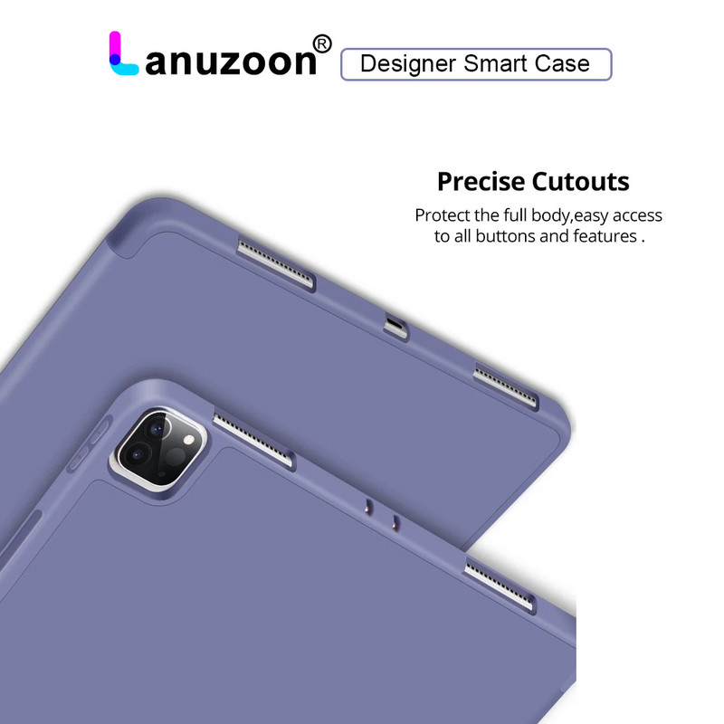 Za iPad 10th 9th 6th 5th Generation Case Air 5 4 2 2022 Pro 11 2021 2020 2018 Mini 6 Smart Tri-fold Cover 9,7 10,2 10,9 inča