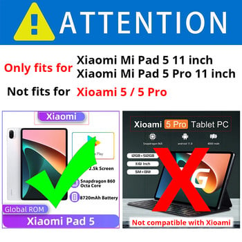 Περιστρεφόμενη θήκη 360 για Xiaomi Pad 6 Mi Pad 5 6 Pro 11\