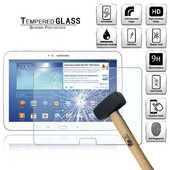 Tablet edzett üveg képernyővédő fólia Samsung Galaxy Tab 3 10.1 p5200 GT-P5210 teljes lefedettségű robbanásbiztos képernyőhöz
