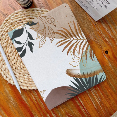 Abstract Flowers Leaves Esztétikus ipad tok Air 4 iPad Pro 2020 10.5 készülékhez ceruzatartóval 10.2 8 7. 12.9 2020 Mini 4 5 6 tok