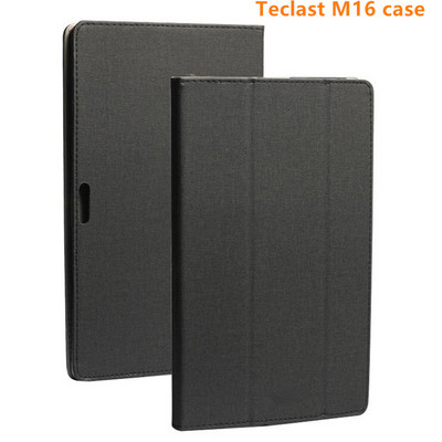 Tok Teclast M16 11,6 hüvelykes Tablet PC állványhoz Pu bőr tok borító + film Stylus toll