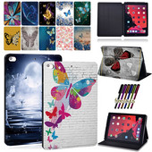 Planšetdatora futrālis Apple IPad 5. paaudzes/7. paaudzes/8. paaudzes Air 2/3/IPad 2/3/4/ IPad Mini 1/2/3/4/5/iPad Pro/1. paaudzes/2. paaudzes vāciņš+irbulis