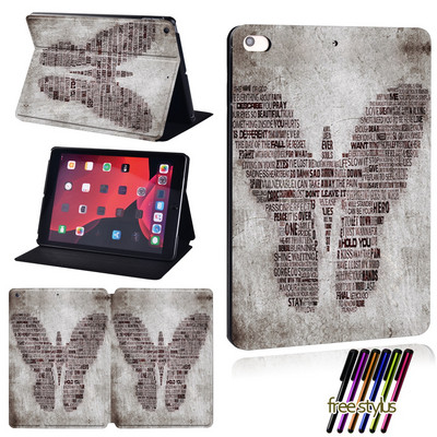 Planšetdatora futrālis Apple IPad 5. paaudzes/7. paaudzes/8. paaudzes Air 2/3/IPad 2/3/4/ IPad Mini 1/2/3/4/5/iPad Pro/1. paaudzes/2. paaudzes vāciņš+irbulis