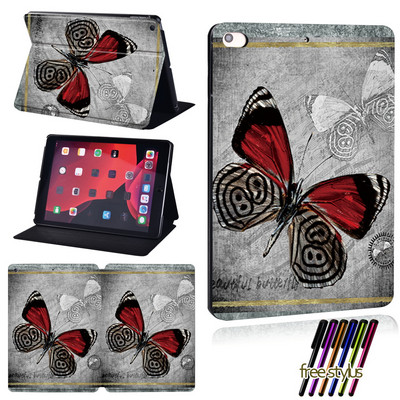 Planšetdatora futrālis Apple IPad 5. paaudzes/7. paaudzes/8. paaudzes Air 2/3/IPad 2/3/4/ IPad Mini 1/2/3/4/5/iPad Pro/1. paaudzes/2. paaudzes vāciņš+irbulis