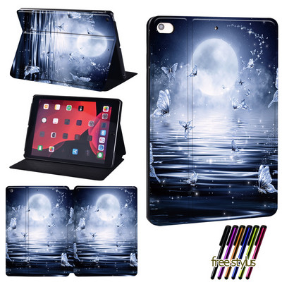 Planšetdatora futrālis Apple IPad 5. paaudzes/7. paaudzes/8. paaudzes Air 2/3/IPad 2/3/4/ IPad Mini 1/2/3/4/5/iPad Pro/1. paaudzes/2. paaudzes vāciņš+irbulis