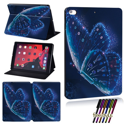 Planšetdatora futrālis Apple IPad 5. paaudzes/7. paaudzes/8. paaudzes Air 2/3/IPad 2/3/4/ IPad Mini 1/2/3/4/5/iPad Pro/1. paaudzes/2. paaudzes vāciņš+irbulis