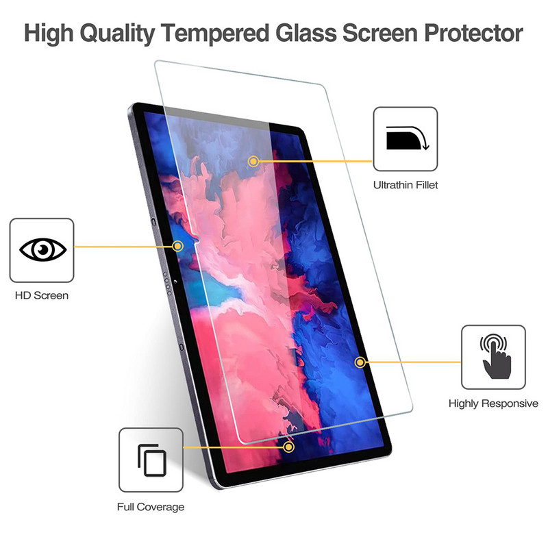 2 ΤΕΜ για Lenovo Tab P11 TB-J606F P11 Plus J616F 11 ιντσών προστατευτικό οθόνης από σκληρυμένο γυαλί φιλμ για Lenovo Tab P11 Pro J706F 11,5"