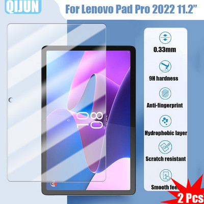 Tableta Film din sticla securizata pentru Lenovo Tab P11 Pro 11.2" 2022 Grn 2 rezistent la explozie si rezistent la zgarieturi waterpro 2 buc