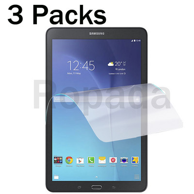 3 iepakojumi ar mīkstu PET ekrāna aizsargplēvi Samsung galaxy tab E 9.6 SM-T560 SM-T561 planšetdatora aizsargplēvei