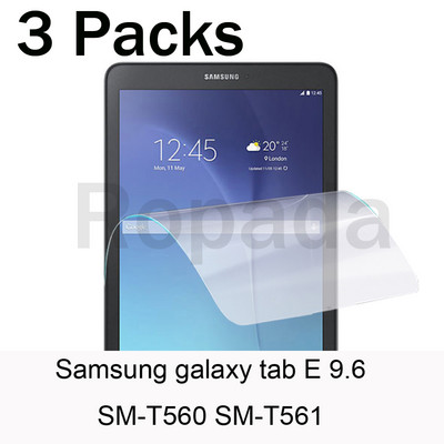 3 paketa mekih PET zaštitnih folija za ekran za Samsung galaxy tab E 9.6 SM-T560 SM-T561 zaštitnu foliju za tablet