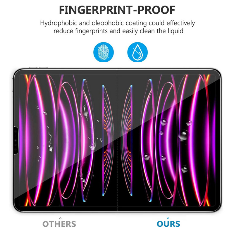 Tablet képernyővédő fólia Apple iPad Pro 4th Gen 11 hüvelykes 2022 védő A2435 A2761 A2762 karcmentes HD edzett üvegfóliához