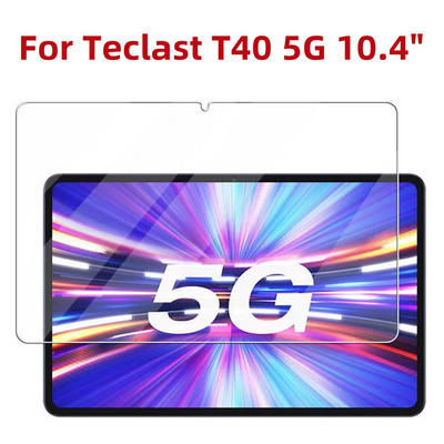 Planšetdatora ekrāna aizsargs, kas paredzēts Teclast T40 Plus Pro 10,4 collu, bez burbuļiem, skrāpējumiem izturīga HD caurspīdīga rūdīta stikla plēve