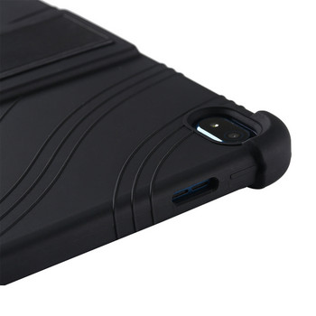 Калъф за Nokia t20 TA-1392 10.36 Shell Удароустойчив Детски безопасен силиконов преносим стойка Защитен капак за таблет за Nokia T10 #S
