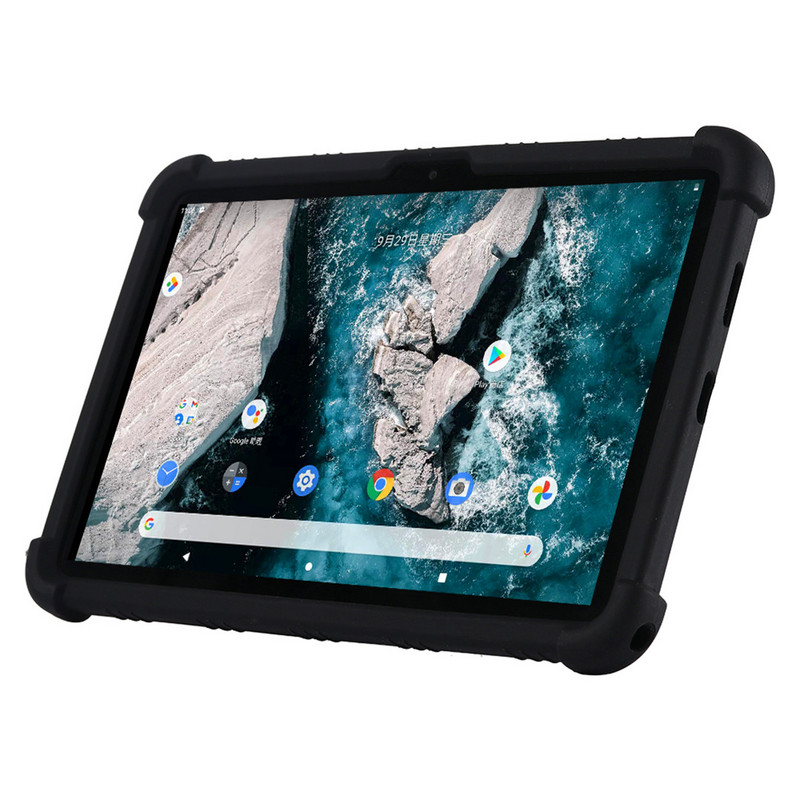Dėklas, skirtas Nokia t20 TA-1392 10.36 Shell atsparus smūgiams vaikams saugus silikoninis nešiojamasis stovas planšetinio kompiuterio apsauginis dangtelis, skirtas Nokia T10 #S
