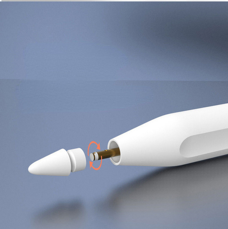 Cserehegyek kompatibilisek az Apple Pencil 2 Gen iPad Pro ceruzavéggel - iPencil tollhegy iPad Pencil 1 st/Pencil 2 Gen / HB 2B készülékhez