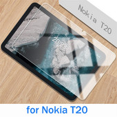 (2 paketa) 9HD kaljeno staklo za Nokiu T20 10.4 2021 TA-1392 TA-1397 TA-1394 360° Full Coverage Screen Protector