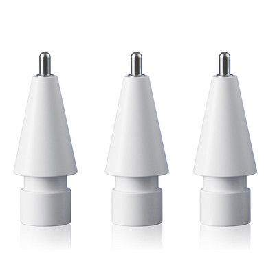 Замяна на накрайници за молив за Apple Pencil 1-во 2-ро поколение iPad Stylus Transparent 4.0 Двуслоен писец