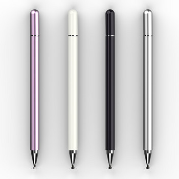 2 в 1 магнитен стилус капацитивен писалка метален таблет смарт телефон сензорен молив за IPhone IPad Xiaoimi Samsung екран молив стилус