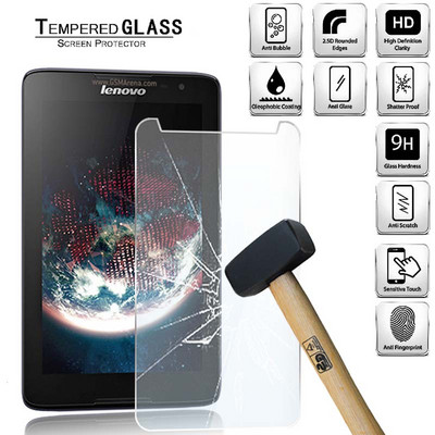 Протектор за екран от закалено стъкло за таблет Lenovo Tab A8-50 A5500 8.0 Incn Закалено фолио против счупване на пръстови отпечатъци