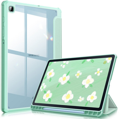 Paredzēts Samsung Galaxy Tab S6 10,4 collu 2020 2022 Case Funda PU statīva vāciņam SM-P610 P613 Capa planšetdatora korpusam Coque ar zīmuļa turētāju