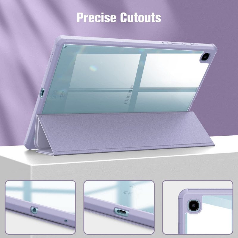 Paredzēts Samsung Galaxy Tab S6 10,4 collu 2020 2022 Case Funda PU statīva vāciņam SM-P610 P613 Capa planšetdatora korpusam Coque ar zīmuļa turētāju