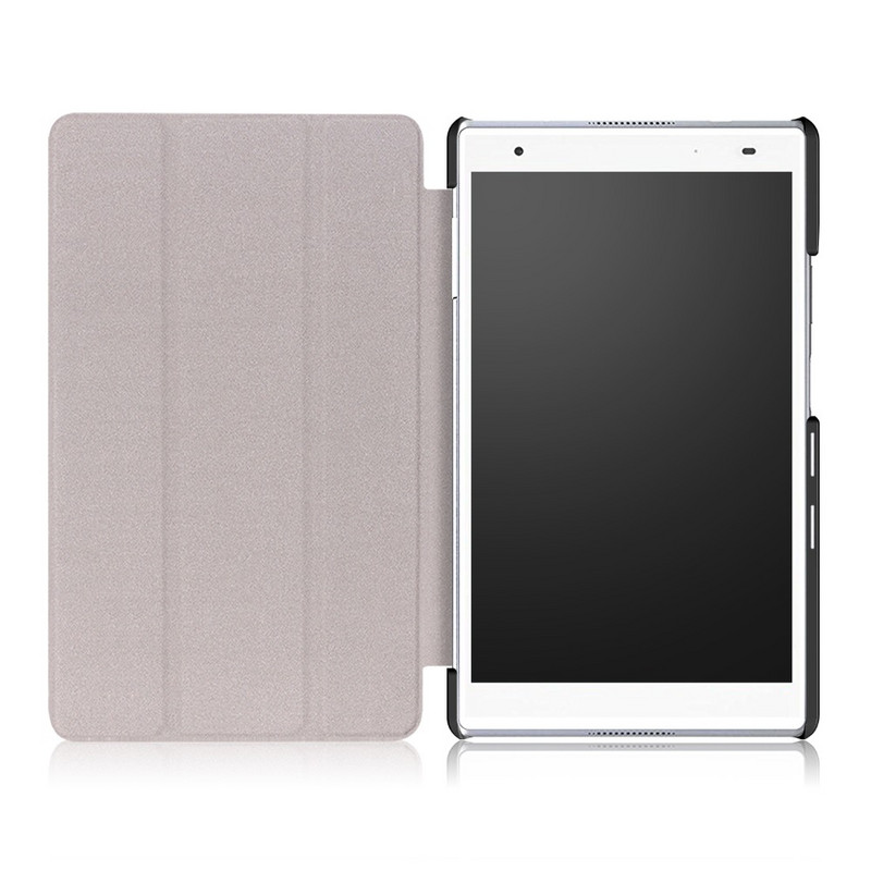 Lenovo Tab 4 8 Plus TB-8704x PU bőr tok Lenovo Tab4 8 Plus TB-8704F TB-8704N 8,0" táblagéphez