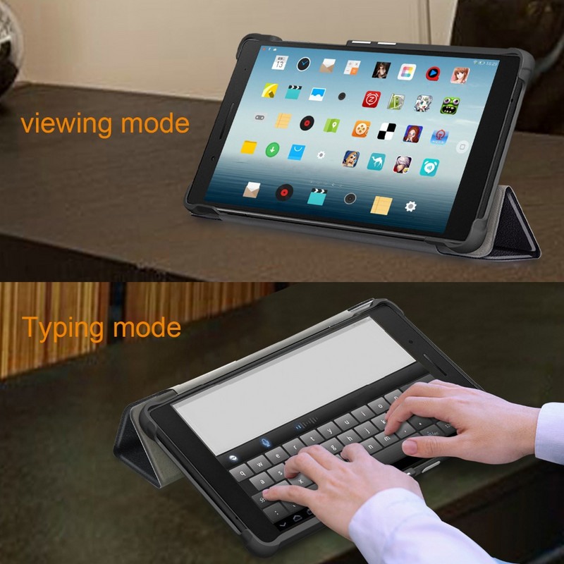 Lenovo Tab 4 8 Plus TB-8704x PU bőr tok Lenovo Tab4 8 Plus TB-8704F TB-8704N 8,0" táblagéphez