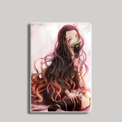 Anime Nezuko iPad futrālis Air 4 iPad Pro 2020 10.9 ar zīmuļa turētāju 10.2 8 7. paaudzes 12.9 Pro Mini 5 6 Case Demon Slayer
