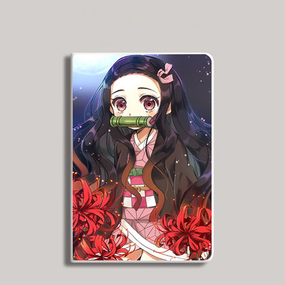 Anime Nezuko iPad futrālis Air 4 iPad Pro 2020 10.9 ar zīmuļa turētāju 10.2 8 7. paaudzes 12.9 Pro Mini 5 6 Case Demon Slayer