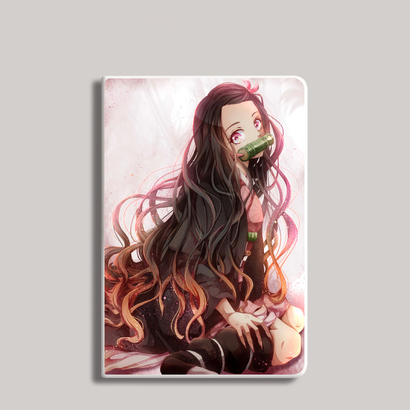 Anime Nezuko iPad futrālis Air 4 iPad Pro 2020 10.9 ar zīmuļa turētāju 10.2 8 7. paaudzes 12.9 Pro Mini 5 6 Case Demon Slayer