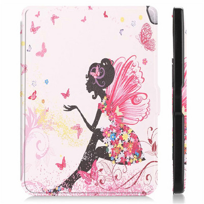 Aranyos bagoly tok Kobo Clara HD Case Smart Cover TPU bőr védőtokok KOBO Clara Clear HD 6 hüvelykes automatikus elalvás/ébresztéshez