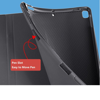 за Lenovo P11 Pro Plus Xiaoxin Pad Case Marble Pattern Flip Sleeve Стойка за таблет Удароустойчив Shell Защитен капак със слот за писалка
