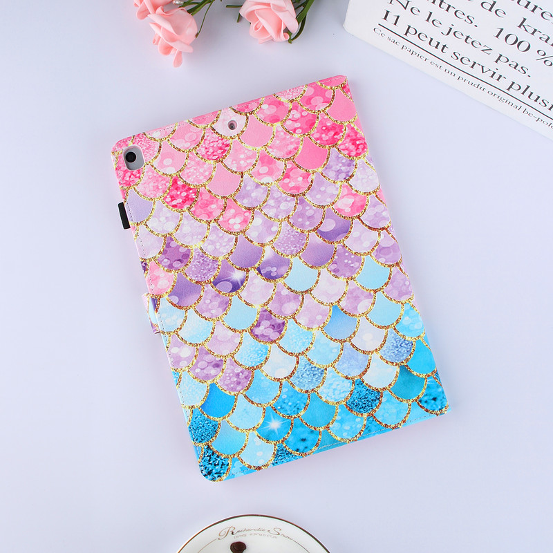 Husă din piele cu suport pentru iPad 10.2 2020 8th Flip Marble Tablet Cover Air 2 9.7 2017 2018 Mini 1 2 3 4 5 Pro 9.7 10.5 11 Air4 10.9