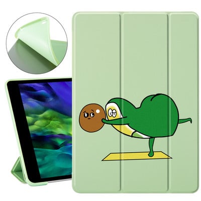 Juokingas avokadų animacinis filmas, skirtas Air 4 iPad 10.2 8th Generation Case 7th 6th Pro 11 2020 Mini 2 5 Dangtis 9.7 Planšetinio kompiuterio stovas 10.5 Air 3