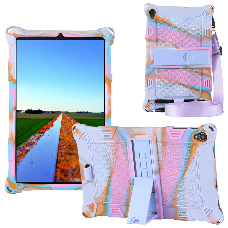 Korpuss priekš ALLDOCUBE IPlay 20 IPlay20 Pro IPlay40 planšetdatora silīcija statīva mīksts vāciņš priekš IPlay 40H 30 20 IPlay30 Pro aizsargapvalks