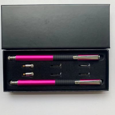 Μολύβι σχεδίασης 2 σε 1 Universal Stylus Touch Pen Disc & Fiber υφασμάτινο μολύβι για χωρητικά tablet Smartphone Laptop iPad Xiaomi