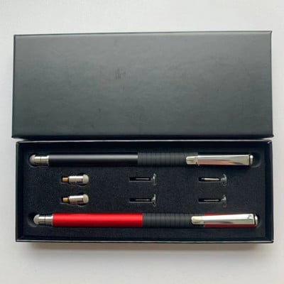 Μολύβι σχεδίασης 2 σε 1 Universal Stylus Touch Pen Disc & Fiber υφασμάτινο μολύβι για χωρητικά tablet Smartphone Laptop iPad Xiaomi