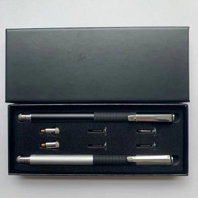 Μολύβι σχεδίασης 2 σε 1 Universal Stylus Touch Pen Disc & Fiber υφασμάτινο μολύβι για χωρητικά tablet Smartphone Laptop iPad Xiaomi