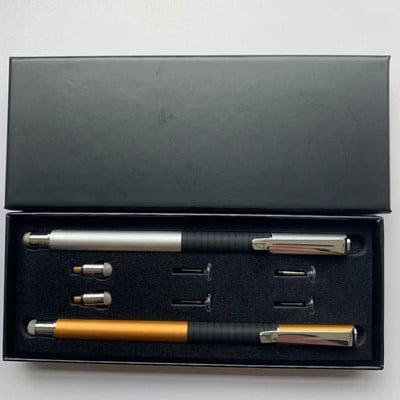 Μολύβι σχεδίασης 2 σε 1 Universal Stylus Touch Pen Disc & Fiber υφασμάτινο μολύβι για χωρητικά tablet Smartphone Laptop iPad Xiaomi