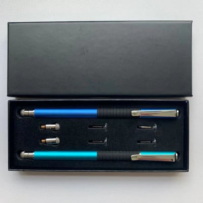 Μολύβι σχεδίασης 2 σε 1 Universal Stylus Touch Pen Disc & Fiber υφασμάτινο μολύβι για χωρητικά tablet Smartphone Laptop iPad Xiaomi