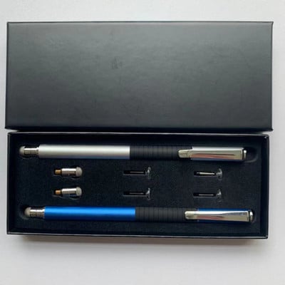 Μολύβι σχεδίασης 2 σε 1 Universal Stylus Touch Pen Disc & Fiber υφασμάτινο μολύβι για χωρητικά tablet Smartphone Laptop iPad Xiaomi