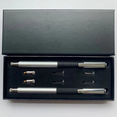 Μολύβι σχεδίασης 2 σε 1 Universal Stylus Touch Pen Disc & Fiber υφασμάτινο μολύβι για χωρητικά tablet Smartphone Laptop iPad Xiaomi