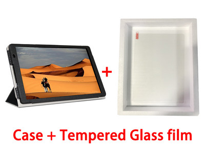 Stand Pu ādas futrālis Teclast P10S 4G 10,1" planšetdatoram, aizsargvāciņš Teclast P10HD 4G 2019 planšetdatoram